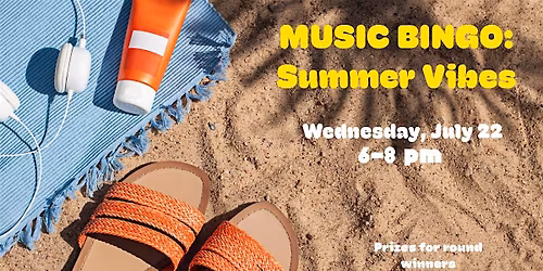 Music Bingo: Summer Vibes Edition