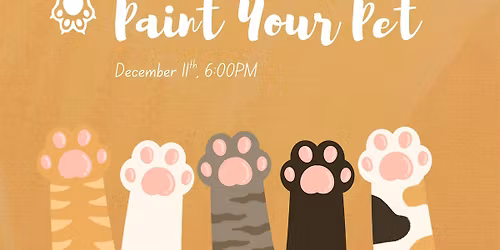 Paint Your Pet With Three Little Pitties Rescue