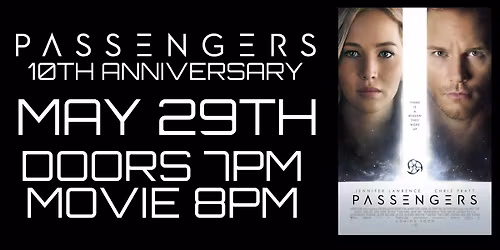 PASSENGERS 19TH ANNIVERSARY FILM SCREENING