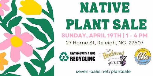 Native Plant Sale and Recycling Event