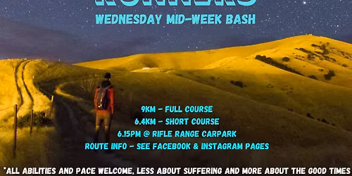 Blenheim Trail Runners - Mid-Week Bash