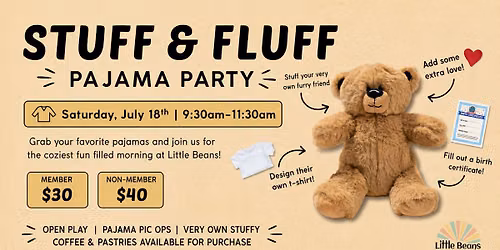 Stuff & Fluff Pajama Party!