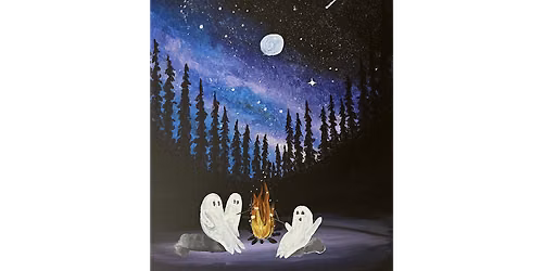 Spooky Around the Campfire - Paint and Sip in Indianapolis | Classpop!\u2122