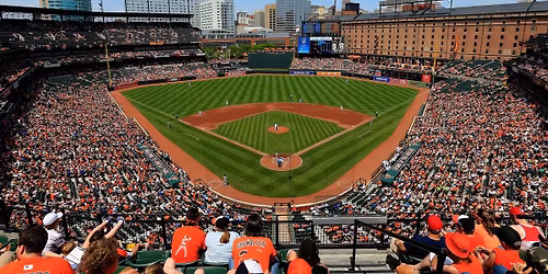 Parking Baltimore Orioles at Boston Red Sox