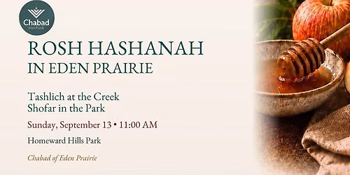 Rosh Hashanah in Eden Prairie: Shofar & Tashlich