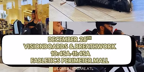 Come As You Are with Ashley- Breath Work and Vision Board Session
