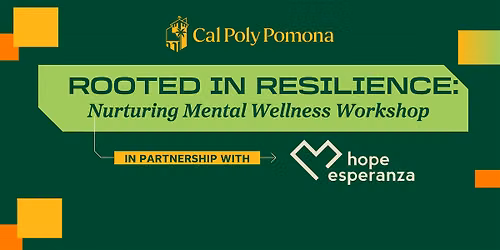 Rooted in Resilience: Nurturing Mental Wellness Workshop