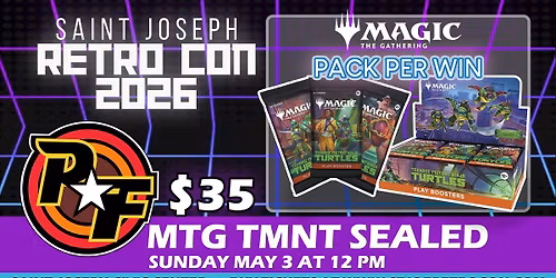 Saint Joseph Retro Con: Magic the Gathering: Teenage Mutant Ninja Turtles Sealed
