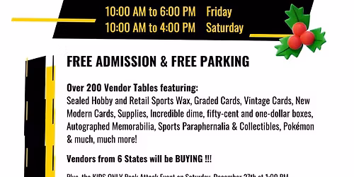 Sports Card, Sports Memorabilia, Pokemon, One Piece & TCG SHOW at Uniontown Mall in Uniontown, PA!!
