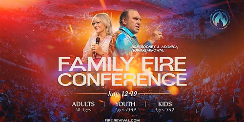 Family Fire Week\u2014Worship \u2022\u00a0Games \u2022 Food Trucks\u2022 Water Slides \u2022 Mud Run