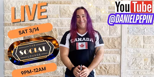 Daniel Pepin live at The Social Cocktail Lounge