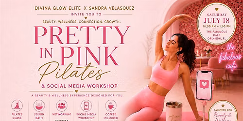 Pretty in Pink: Pilates & Social Media Workshop