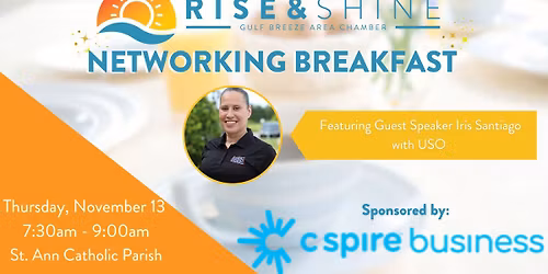 Gulf Breeze Area Chamber Rise & Shine Breakfast