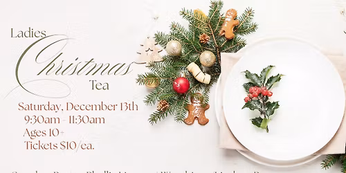 Ladie's Christmas Tea
