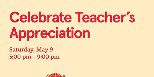 Teacher's Appreciation Night