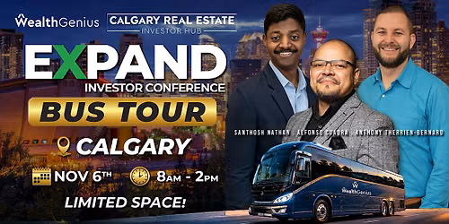 WealthGenius EXPAND Proprety Bus Tour - Calgary, AB (110626)