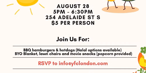 Community BBQ - August 28