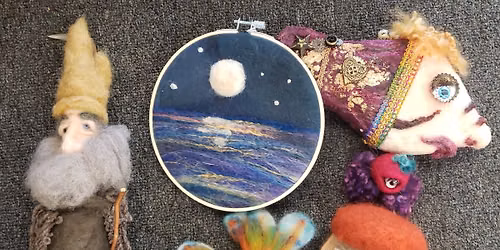 PNW FIBER FEST - Painting & Sculpting with Wool