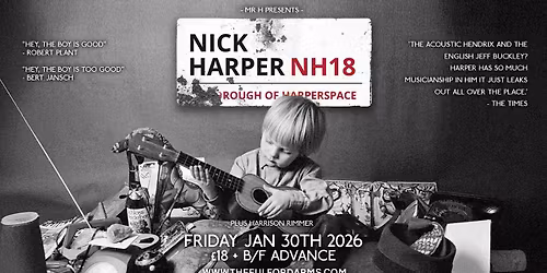 NICK HARPER \u2013 HARRISON RIMMER