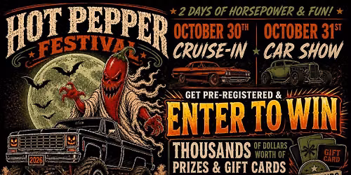 Hot Pepper Fest Journey HQ Car Show