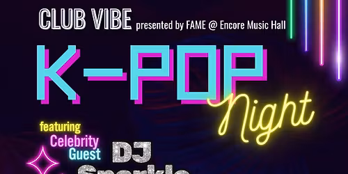 Club Vibe Grades 3-5 KPop Night!