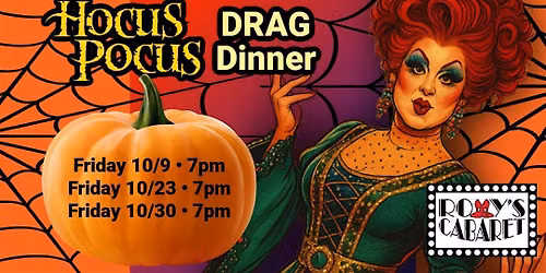 Hocus Pocus Halloween Drag Dinner