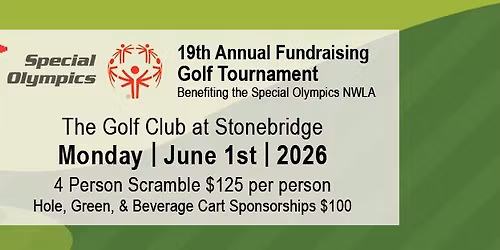 Special Olympics Louisiana, 19th Annual Golf Tournament