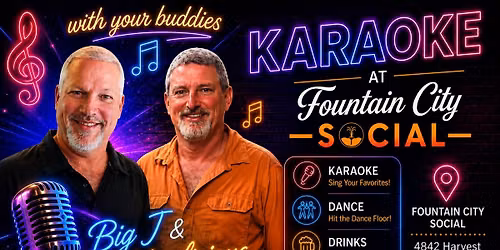 Karaoke @ Fountain City Social with Kevin & Jim