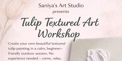 Tulip Texture Art Workshop Sunnyvale | Art Workshop Bay Area