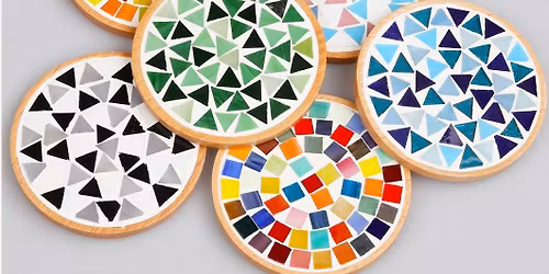 Mosaic coaster set class 