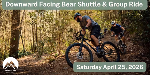 Special Shuttle Event: Downward Facing Bear (Bear, P2, P3) (April 25, 2026)