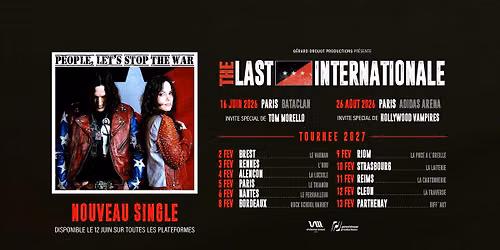 THE LAST INTERNATIONALE + ... | Salle Diff'art, Parthenay (79)