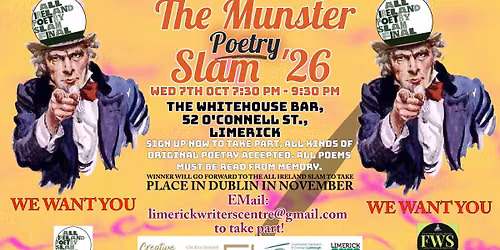Munster Poetry Slam Final 2026