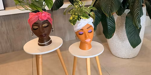 Growin' Through It: Mannequin Head Planter Workshop