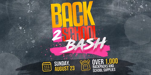 Back To School Bash 2026