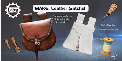 MAKE: Leather Satchel