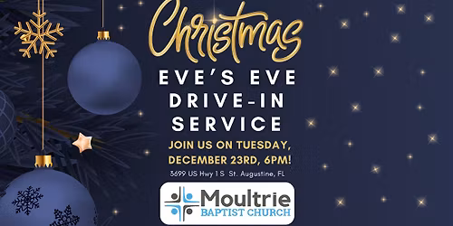 Christmas Eve's Eve Drive-In Service