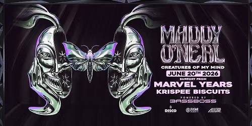 Maddy O'Neal + Marvel Years, & Krispee Biscuits at Sly Grog Lounge