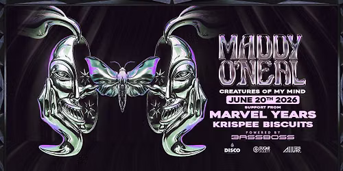 Maddy O'Neal + Marvel Years, & Krispee Biscuits at Sly Grog Lounge