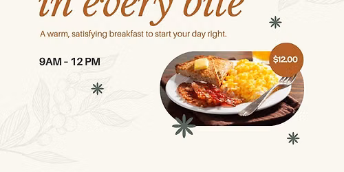 Sunday Breakfast - June 14th