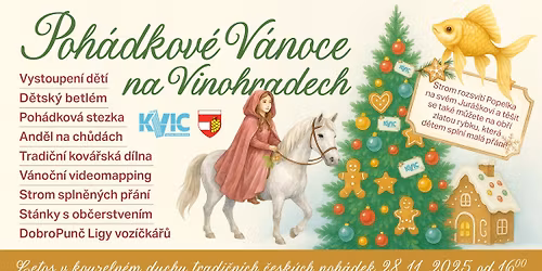 Poh\u00e1dkov\u00e9 V\u00e1noce na Vinohradech - Rozsv\u00edcen\u00ed stromu