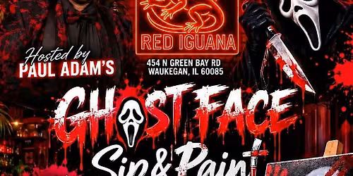 Ghost Face Sip &paint