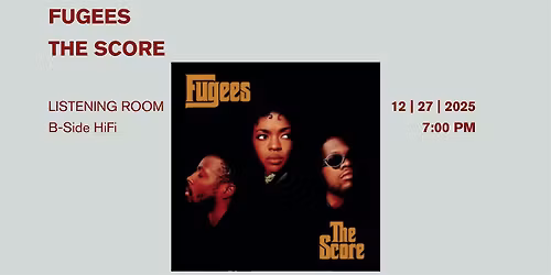 Fugees: The Score