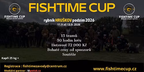 FISHTIME CUP Hru\u0161kov podzim 2026