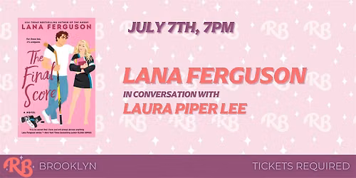 Lana Ferguson Brooklyn Event for The Final Score