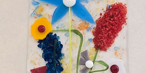 Glass Studio Class: Floral Suncatcher 8\/13