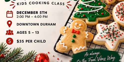 Kids Holiday Sugar Cookie class