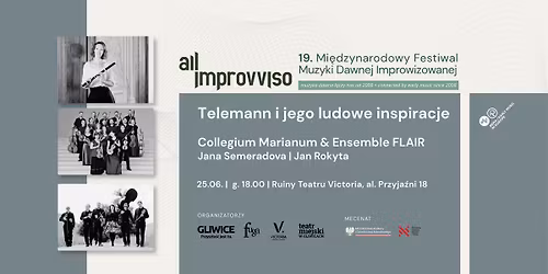 All'improvviso '26 | Telemann i jego ludowe inspiracje | Collegium Marianum & Ensemble FLAIR