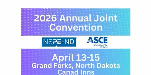 2026 NDASCE & NDSPE Joint Conference