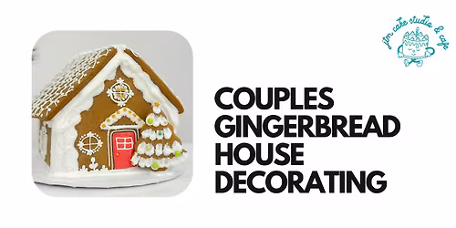 Couples Gingerbread House Decorating